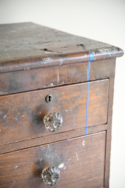 Antique Victorian Pine Chest of Drawers