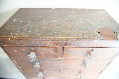 Antique Victorian Pine Chest of Drawers