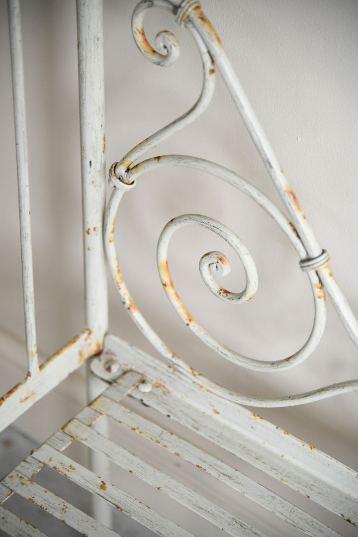 Antique French Wrought Iron Day Bed