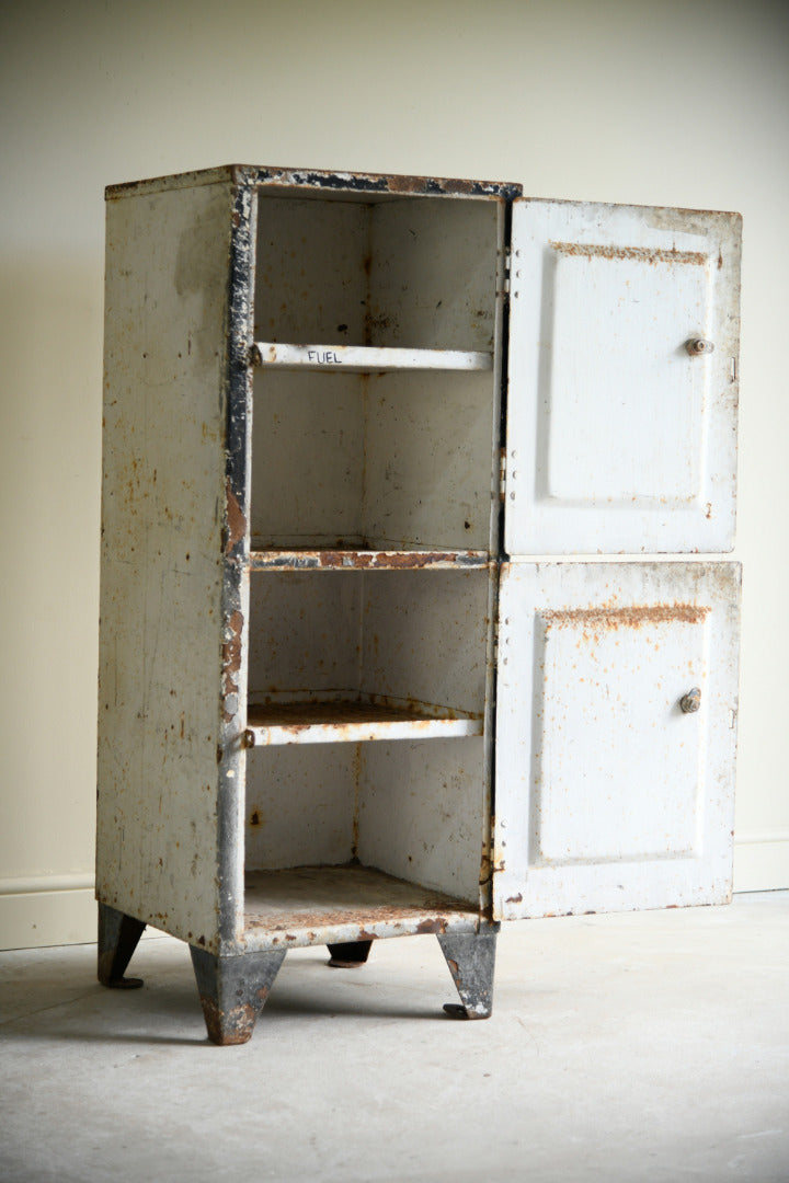 Original Mid 20th Century Industrial Double Locker