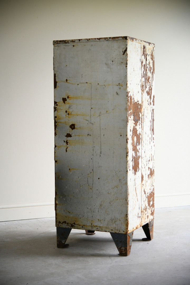 Original Mid 20th Century Industrial Double Locker