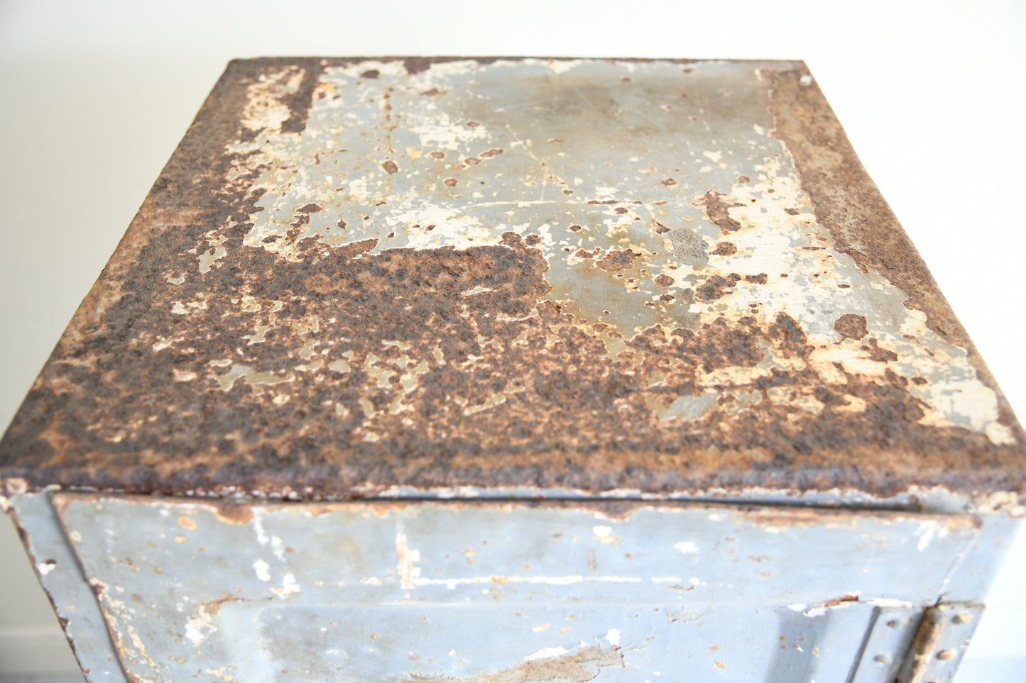 Vintage Industrial Steel Double Locker