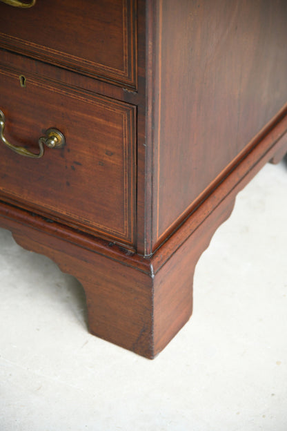 Georgian Style Mahogany Knee Hole Desk
