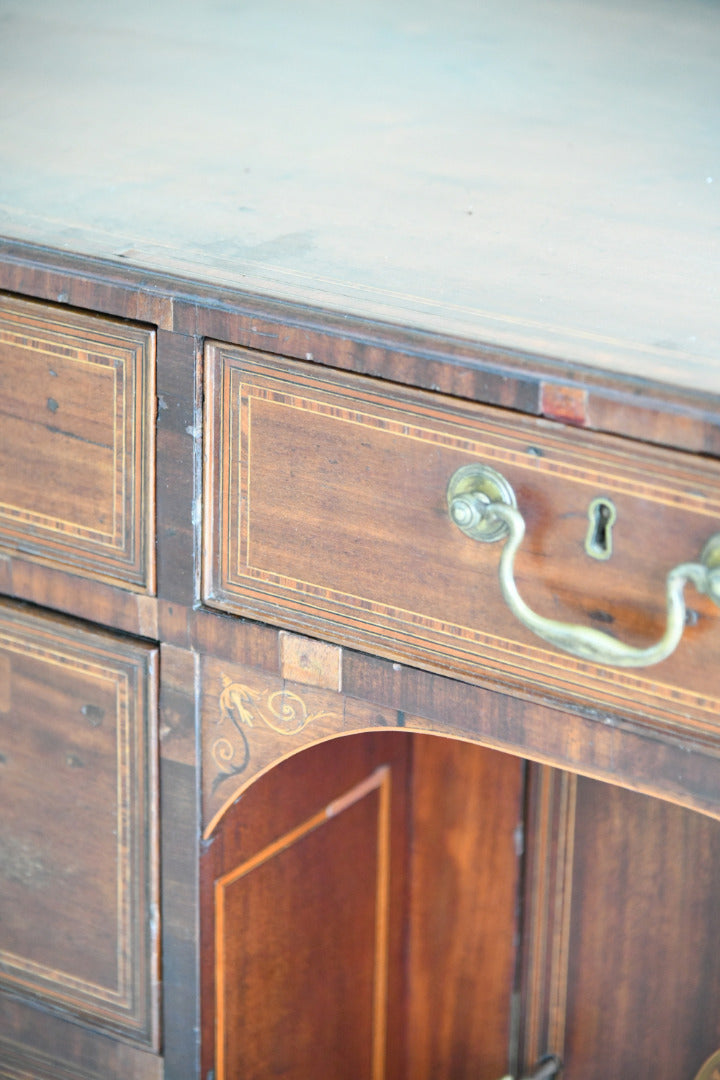 Georgian Style Mahogany Knee Hole Desk