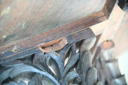 Indian Padouk Carved Occasional Table