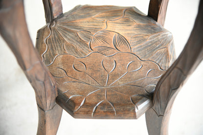 Chinese Style Occasional Table Jardiniere Stand