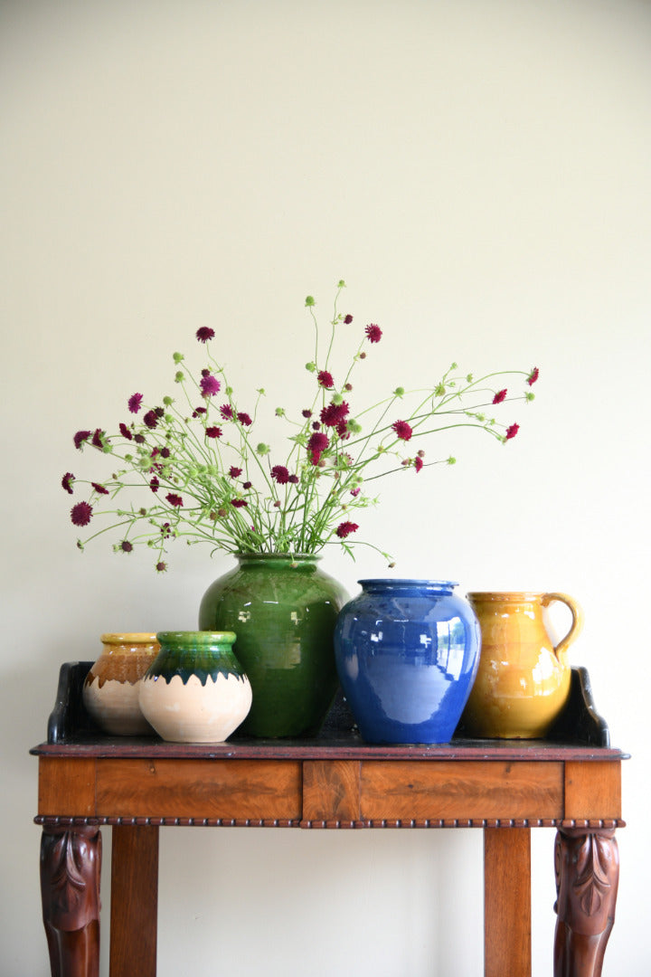 Collection of French Art Pottery Vessels by Poterie Ravel Aubagne