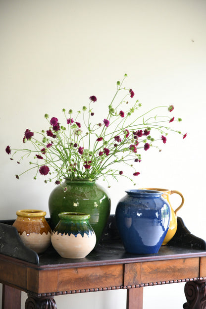 Collection of French Art Pottery Vessels by Poterie Ravel Aubagne