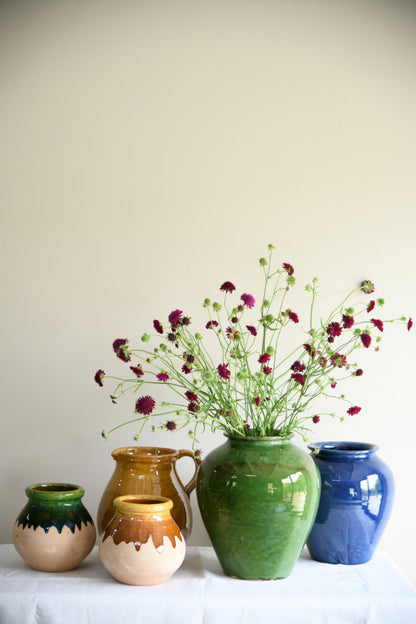 Collection of French Art Pottery Vessels by Poterie Ravel Aubagne