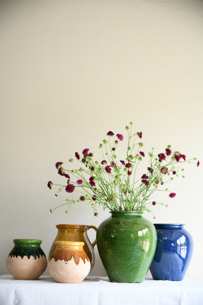 Collection of French Art Pottery Vessels by Poterie Ravel Aubagne