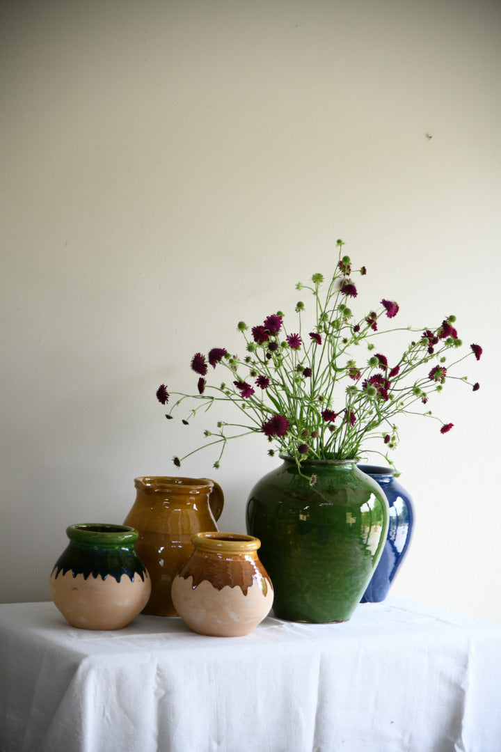 Collection of French Art Pottery Vessels by Poterie Ravel Aubagne