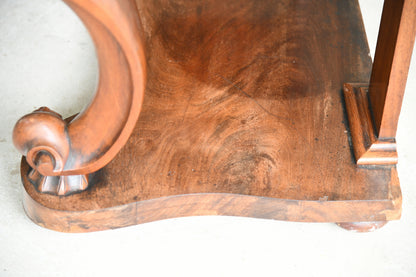 Victorian Mahogany Veneered Marble Top Washstand