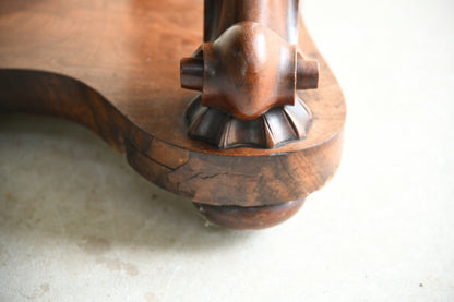 Victorian Mahogany Veneered Marble Top Washstand