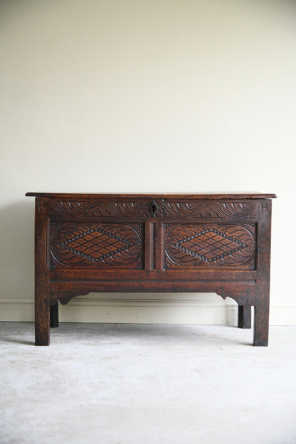 18th Century Oak Coffer