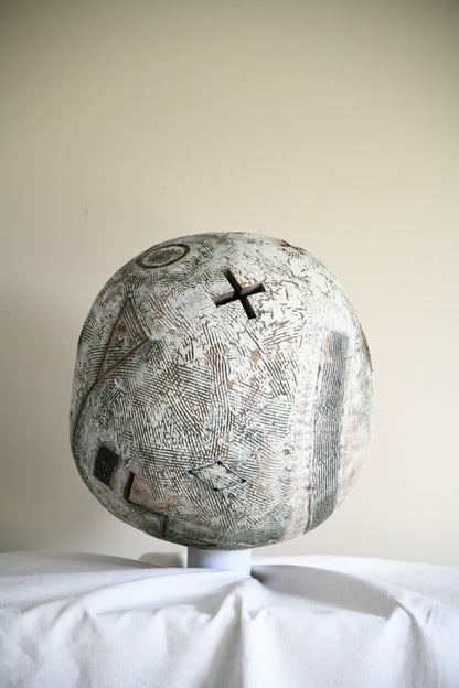 Kenneth Spooner (British, b.1942) ? Monumental Ceramic Sphere Sculpture