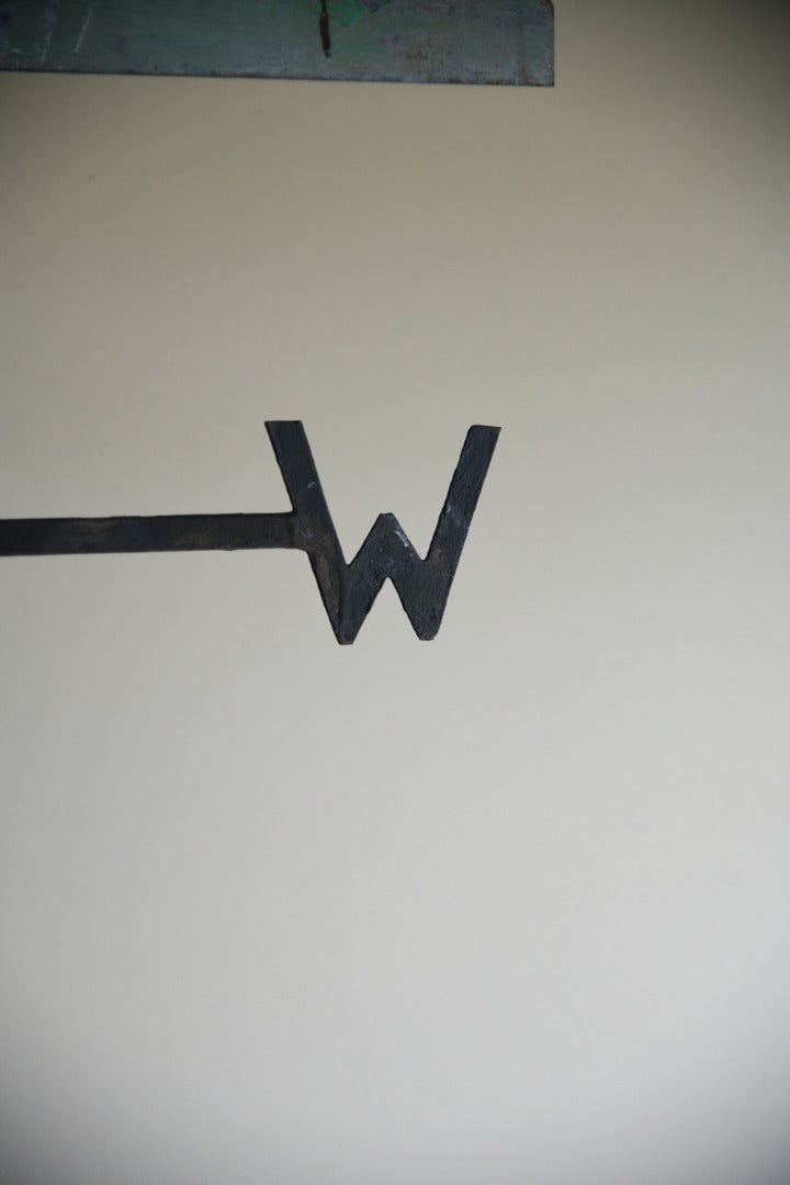 Vintage Iron Cow Weathervane