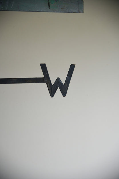 Vintage Iron Cow Weathervane