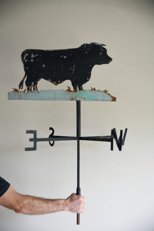 Vintage Iron Cow Weathervane