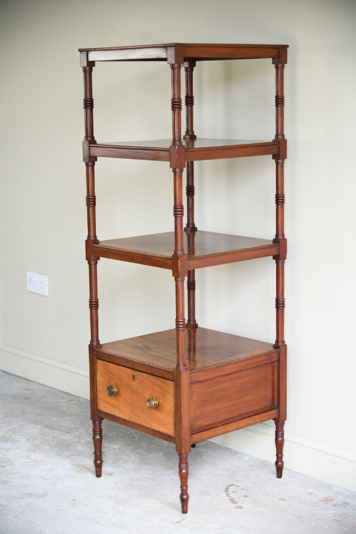 Antique Mahogany Whatnot