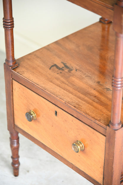Antique Mahogany Whatnot