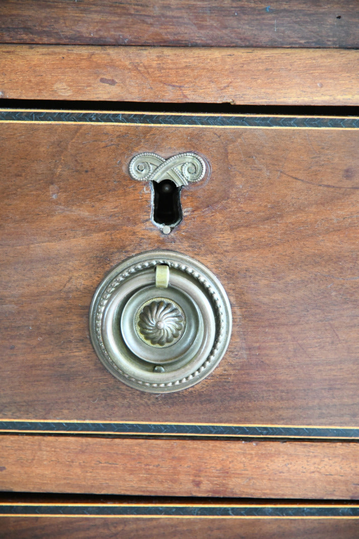 Early 19th Century Mahogany Bow Front Chest of Drawers