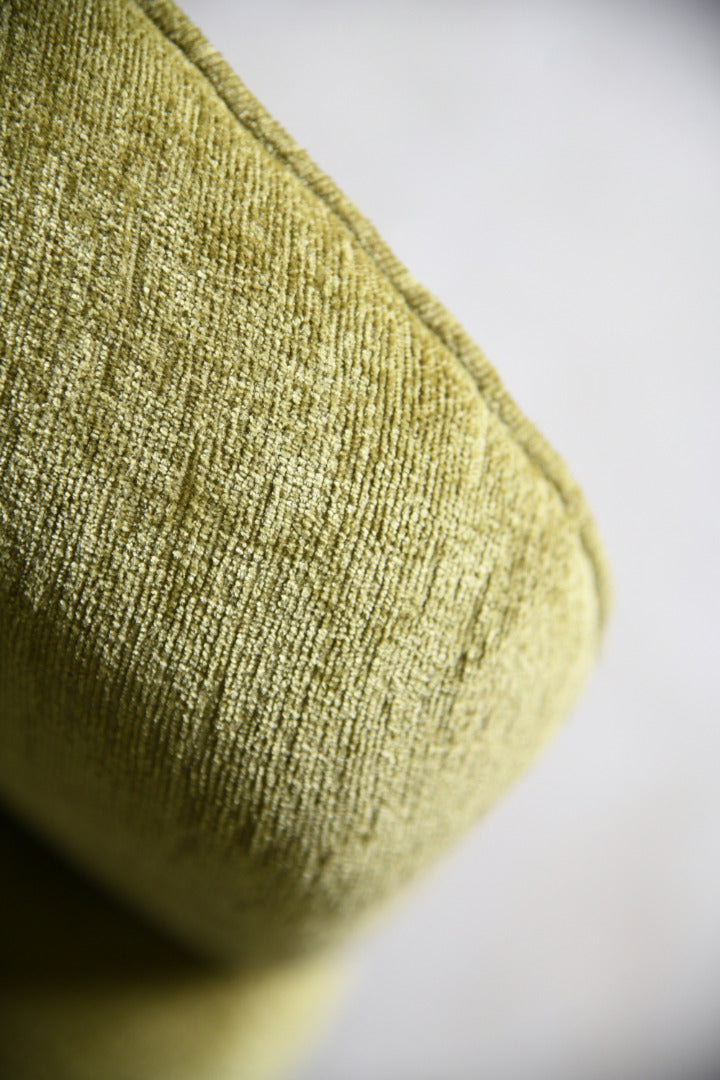 Early 20th Century Upholstered Oak Hall Settee