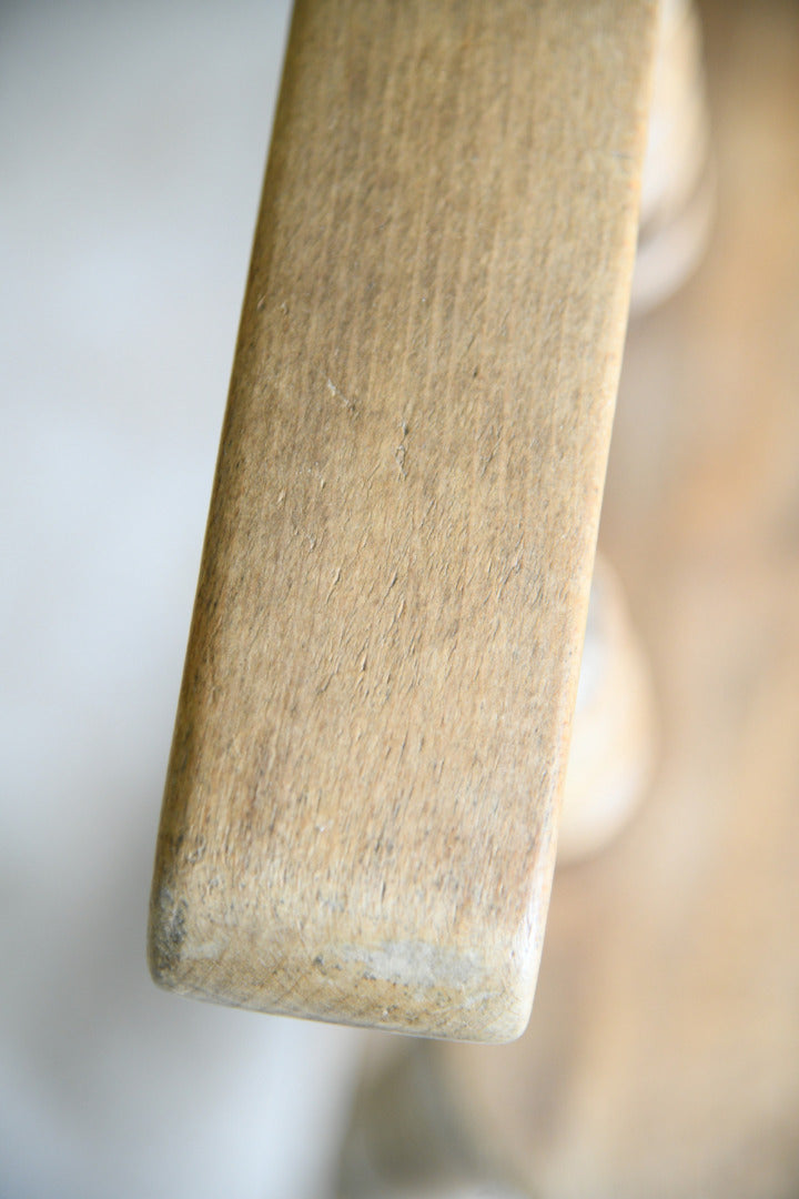 Beech Lathe Back Rocking Chair