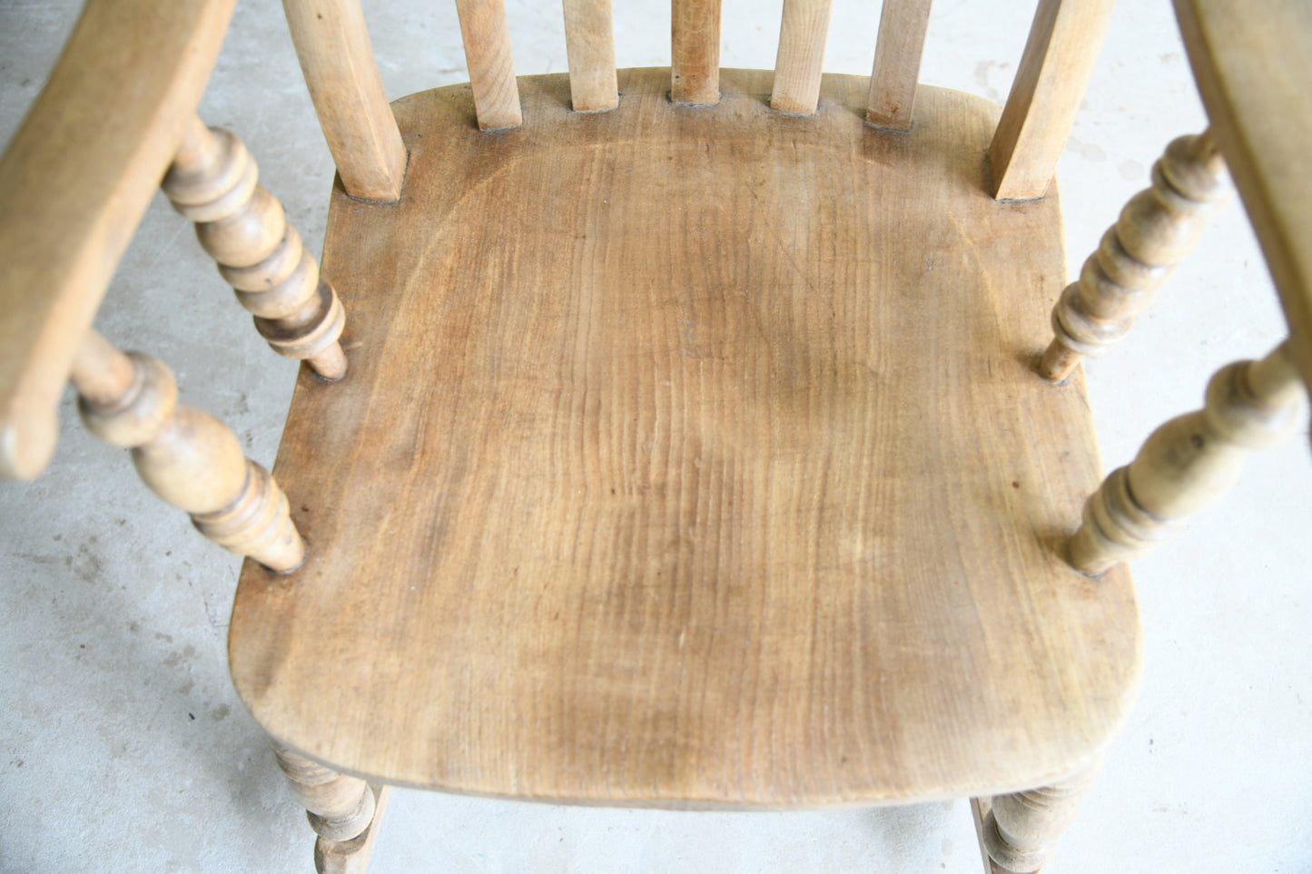 Beech Lathe Back Rocking Chair