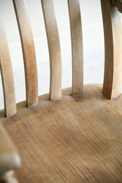 Beech Lathe Back Rocking Chair