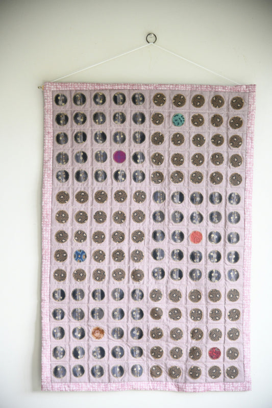 Odd One Out Contemporary Textile Wall Hanging