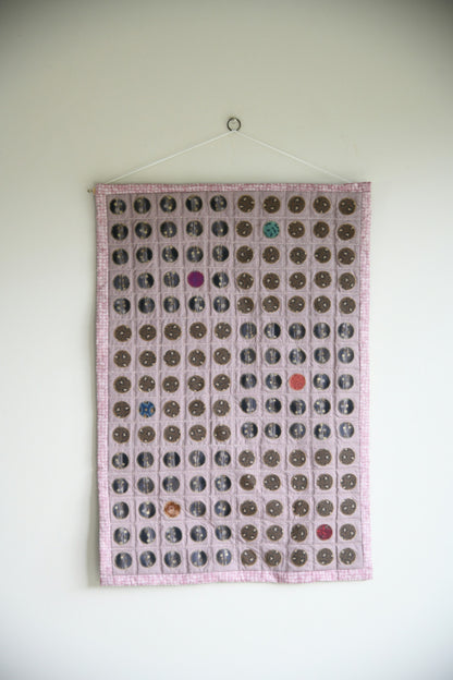 Odd One Out Contemporary Textile Wall Hanging
