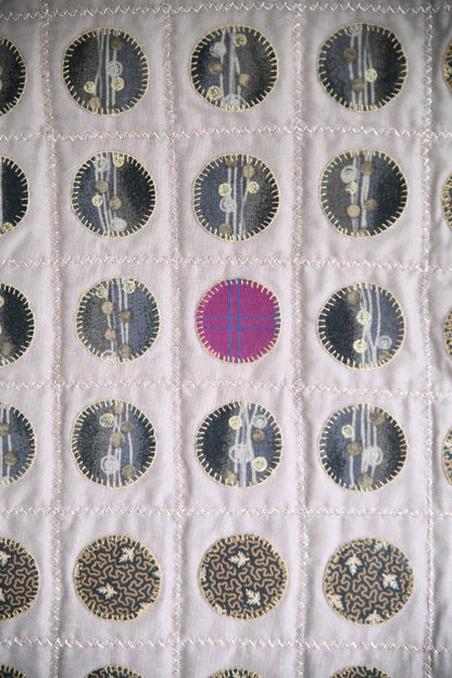 Odd One Out Contemporary Textile Wall Hanging