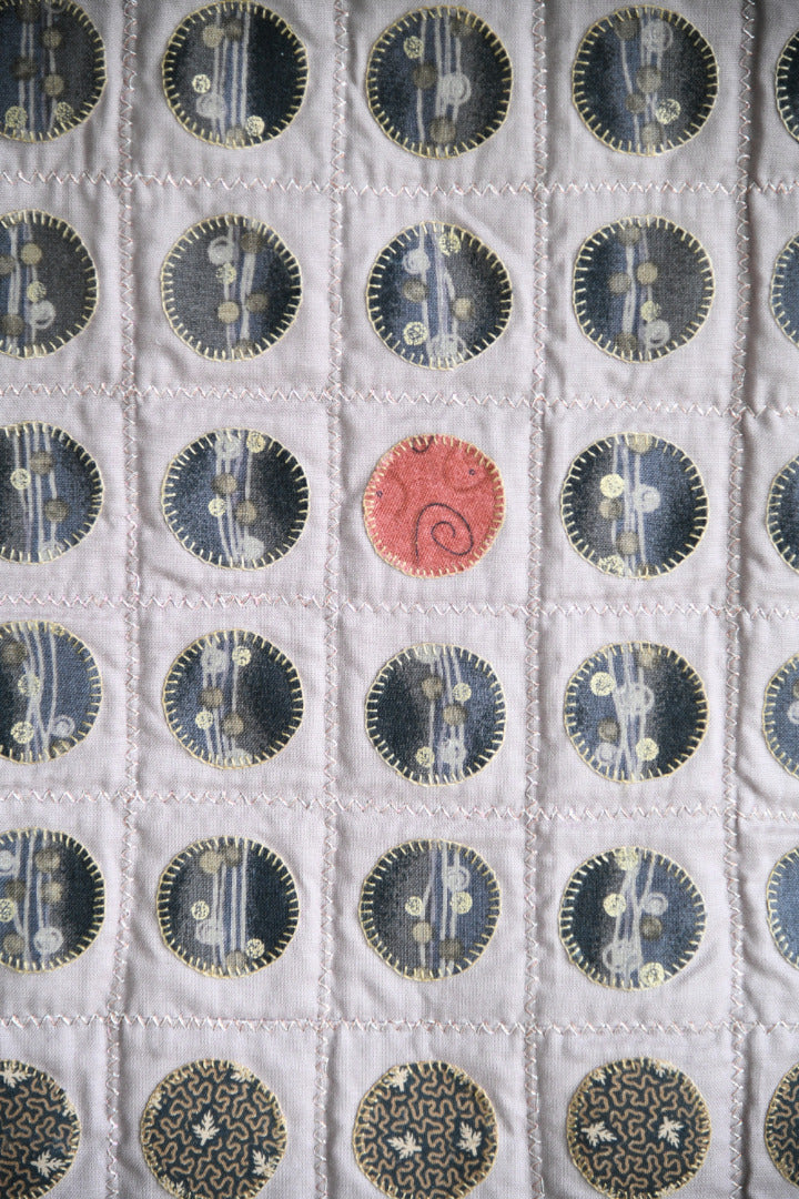 Odd One Out Contemporary Textile Wall Hanging