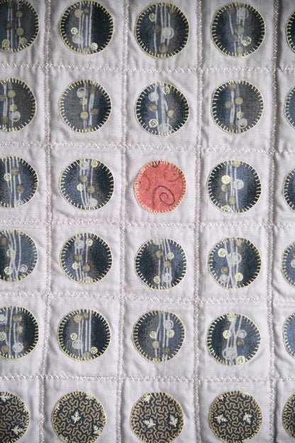Odd One Out Contemporary Textile Wall Hanging