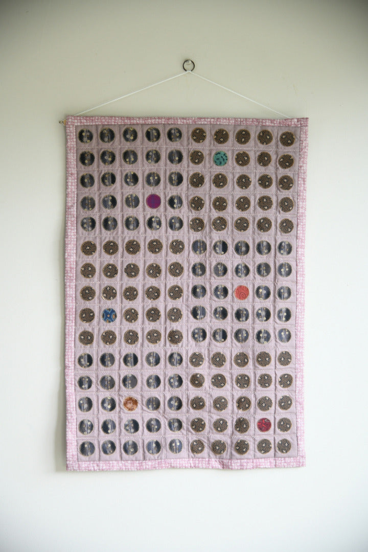 Odd One Out Contemporary Textile Wall Hanging