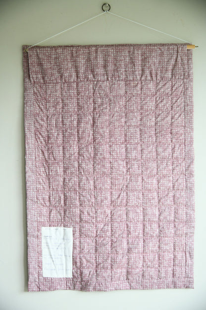 Odd One Out Contemporary Textile Wall Hanging