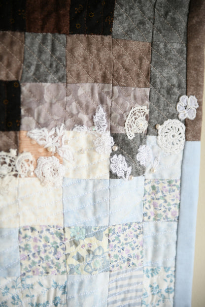 Stream Contemporary Textile Wall Hanging