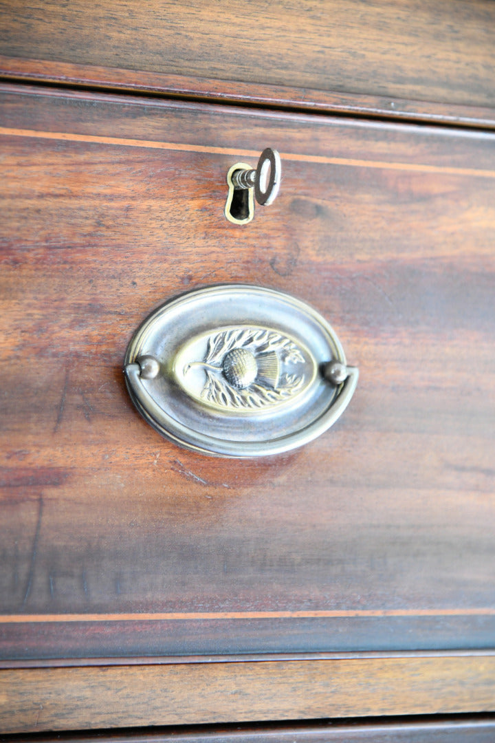 Georgian Style Mahogany Tall Chest of Drawers