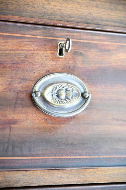 Georgian Style Mahogany Tall Chest of Drawers