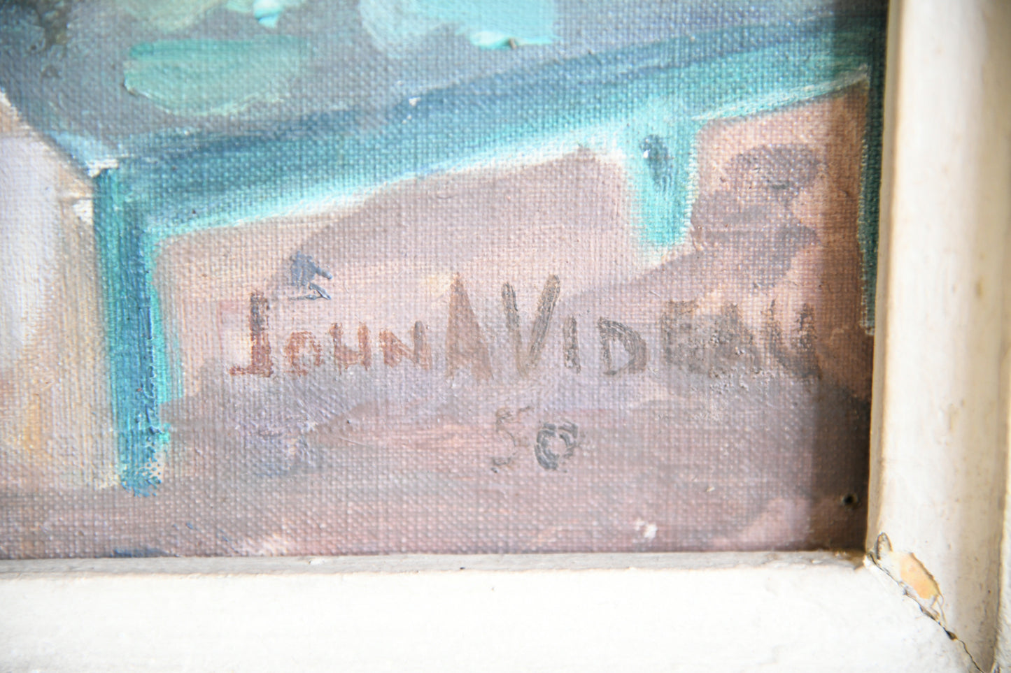 Original Oil Painting by John Allen Videan