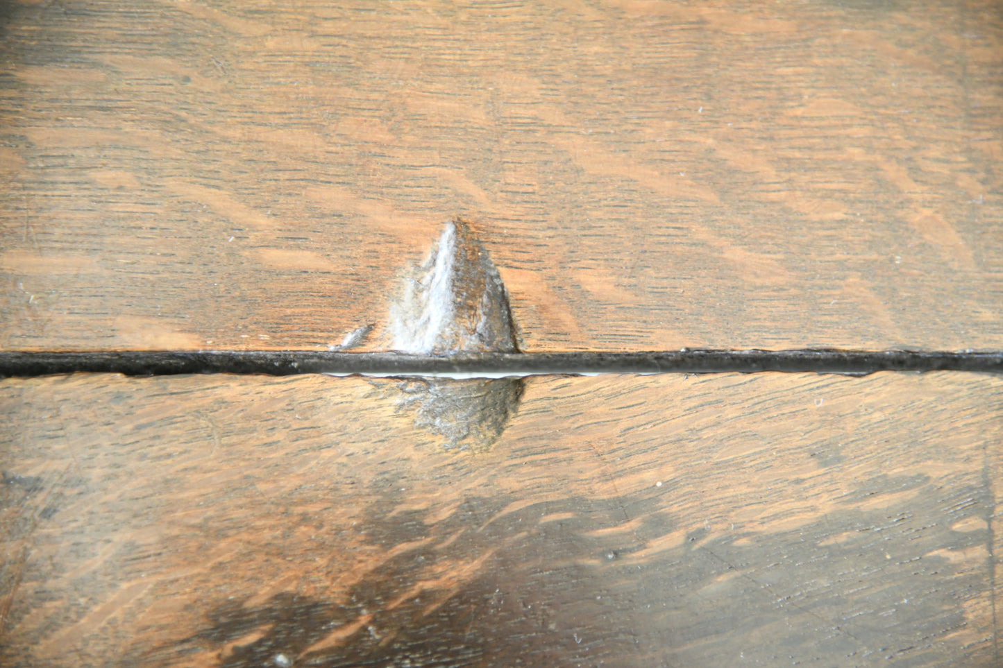 18th Century Carved Oak Side Table