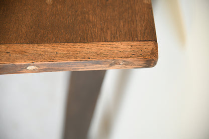 18th Century Carved Oak Side Table