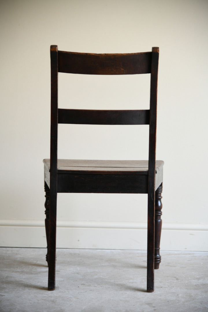 Early 19th Century Oak Dining Chair,