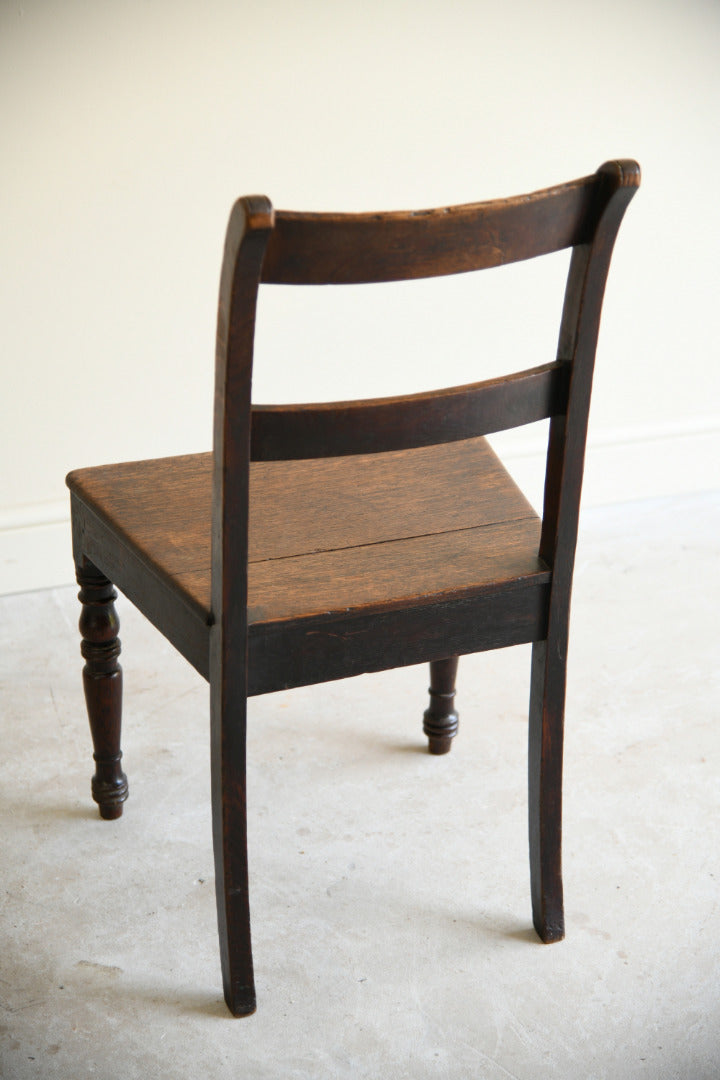 Early 19th Century Oak Dining Chair,
