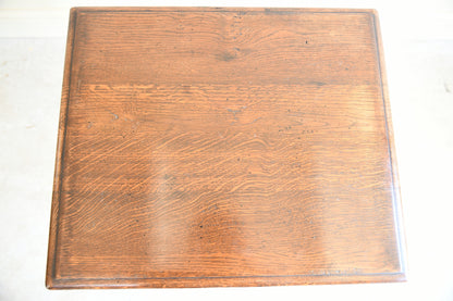 17th Century Style Oak Occasional Table