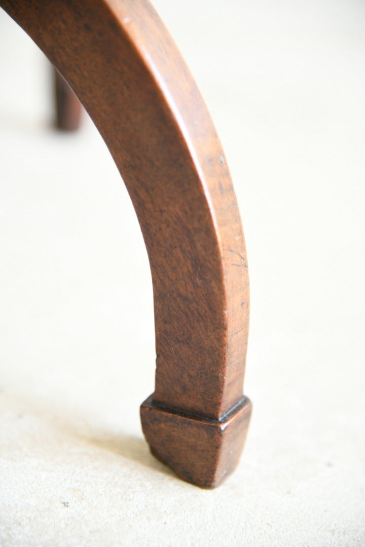 Rectangular Mahogany Occasional Table
