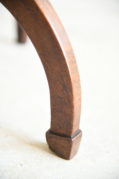 Rectangular Mahogany Occasional Table