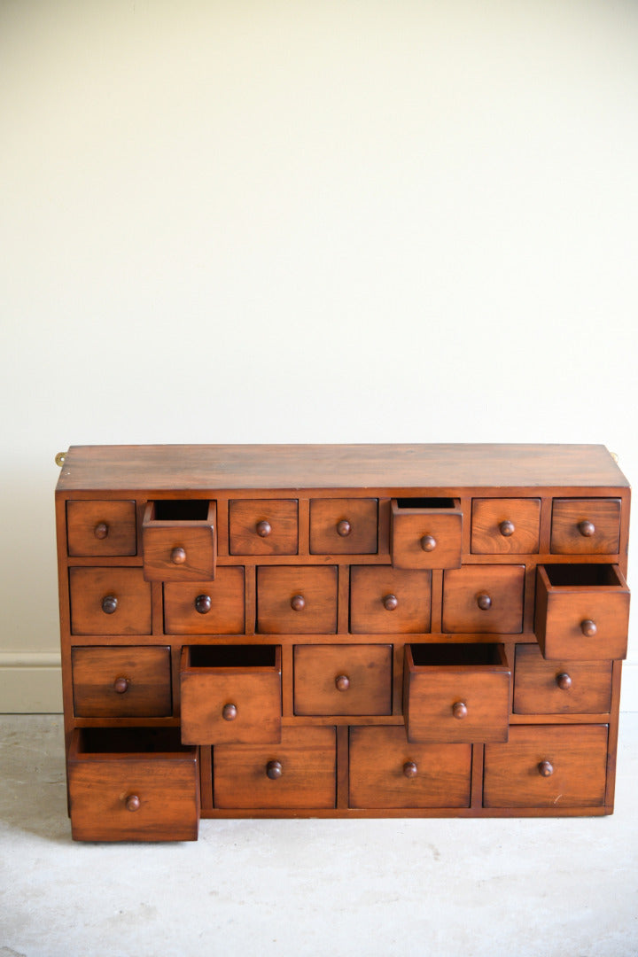 Apothecary Style Multi Drawer Storage Cabinet