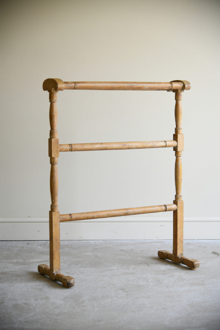 Antique Pine Towel Rail