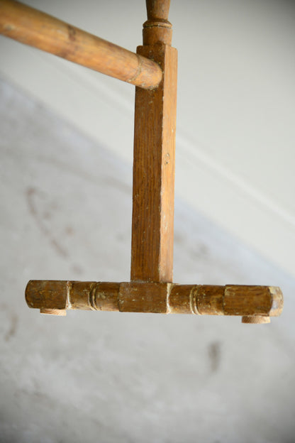 Antique Pine Towel Rail